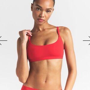 SKIMS Fits Everybody Scoop Bralette Cherry 3X Plus Size Sold Out Color